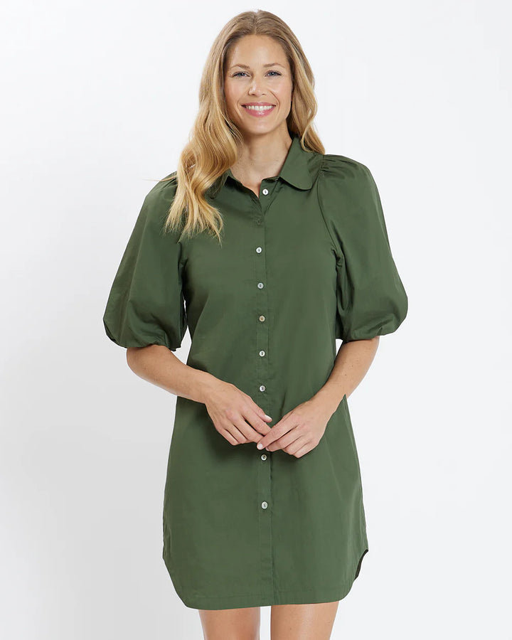 Jude Connally Lovey Dress Loden Green