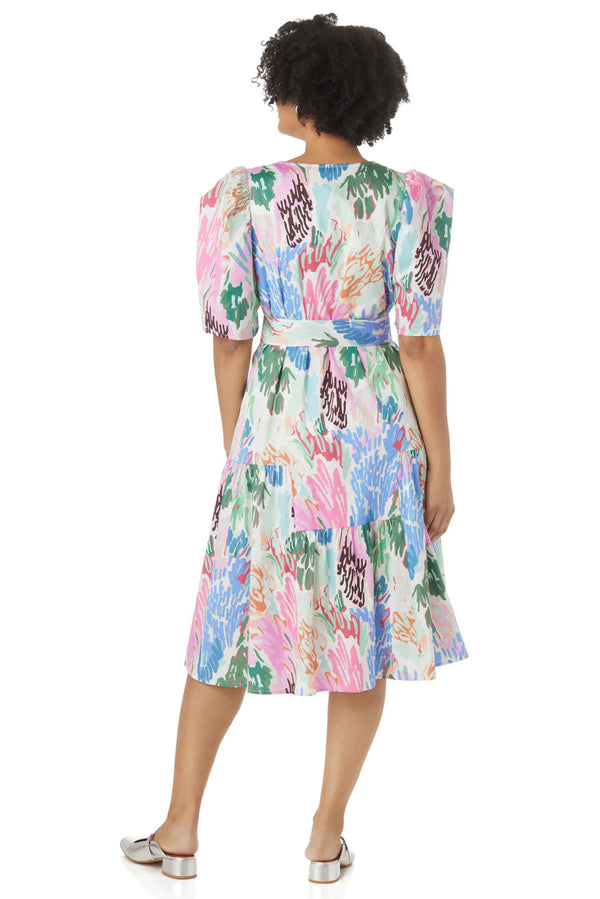 Crosby Odell Dress Painted Garden