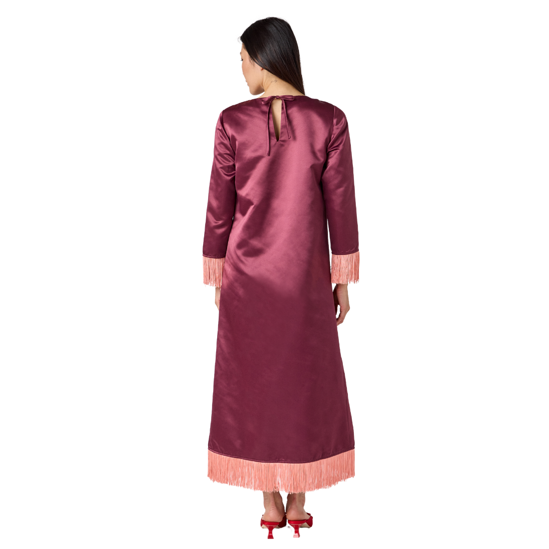 Crosby Drewry Dress Wine