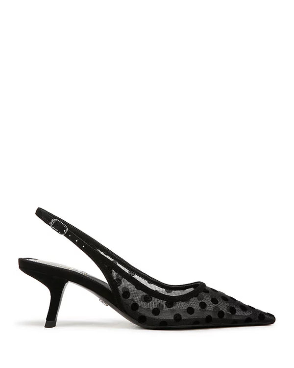 Sam Edelman Bianka Sling Polka Dot Mesh