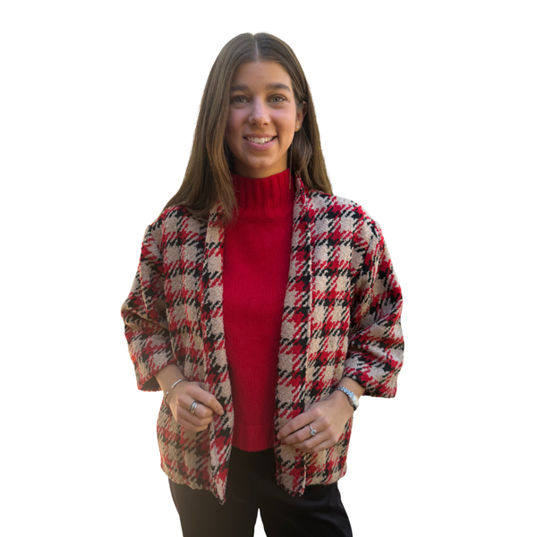 Caryn Lawn Jackie Jacket Plaid