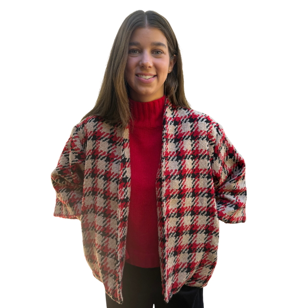 Caryn Lawn Jackie Jacket Plaid