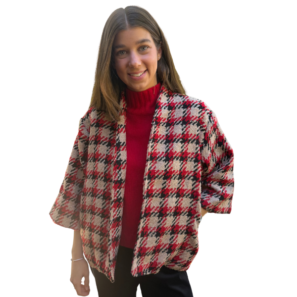 Caryn Lawn Jackie Jacket Plaid