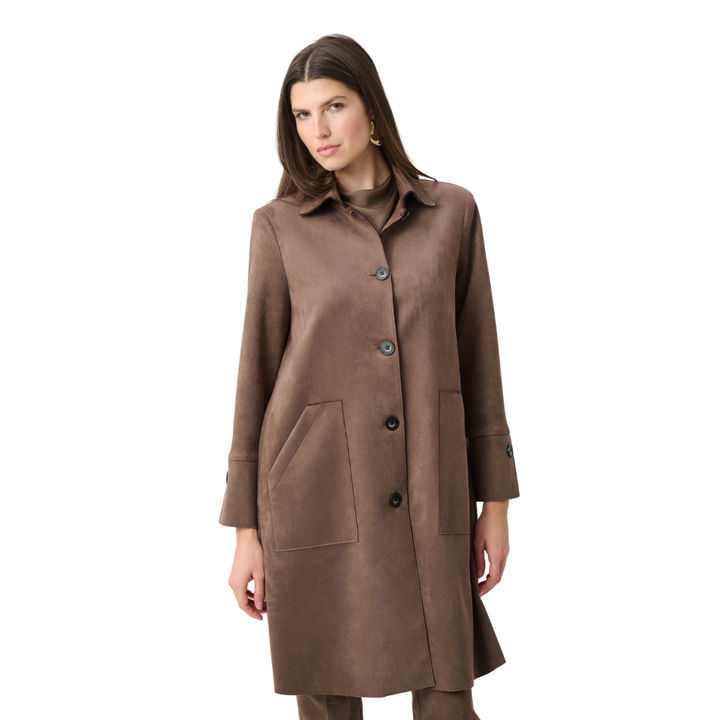 Joseph Ribkoff Scuba Suede Coat