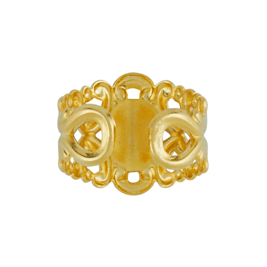 Susan Shaw Bulldog Ring