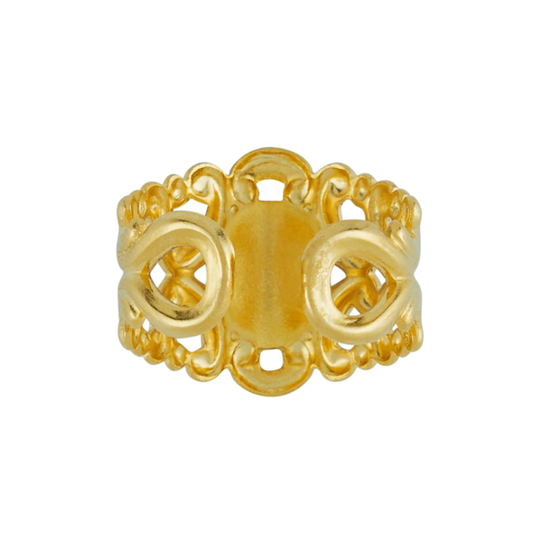 Susan Shaw Bulldog Ring