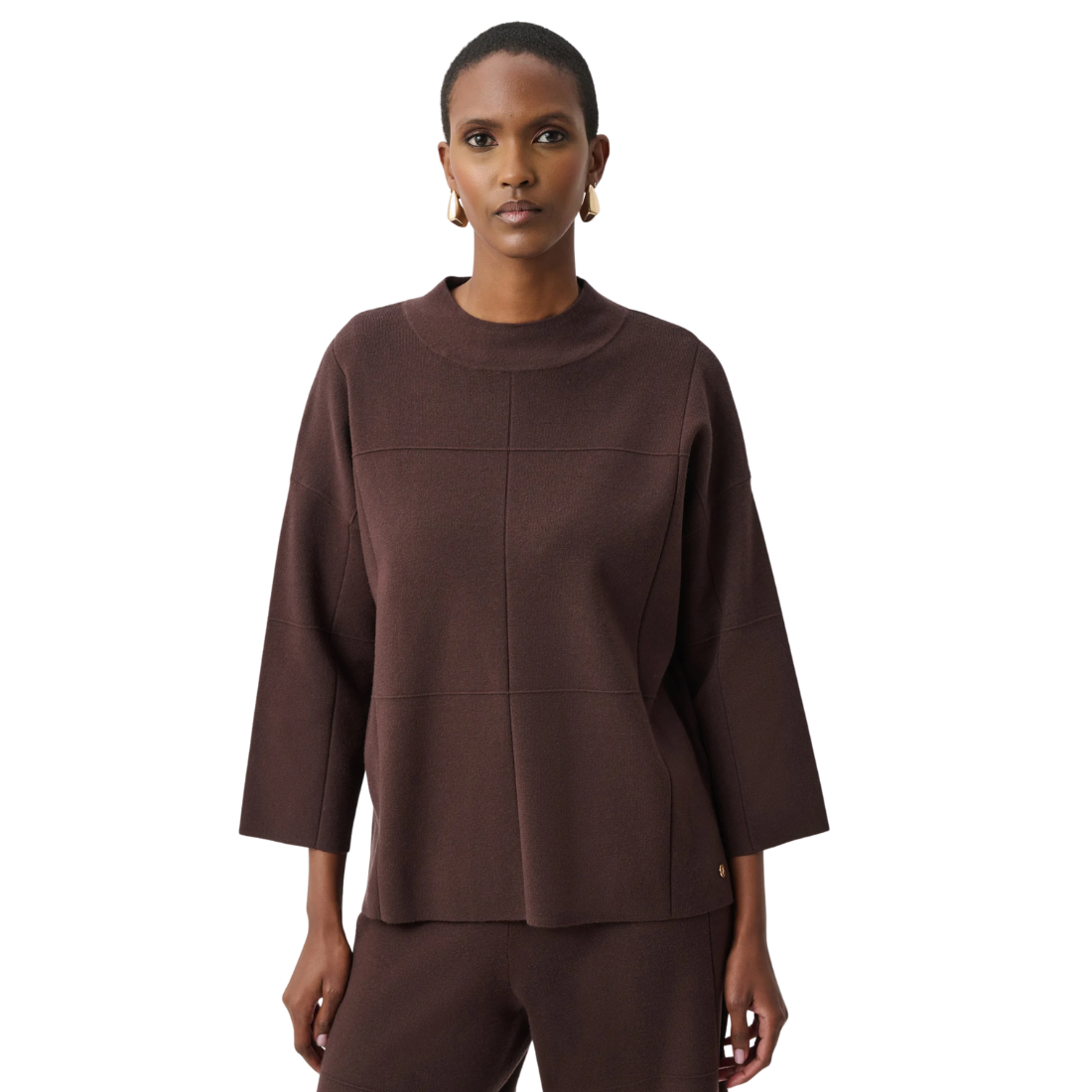 Joseph Ribkoff Straight Mock Neck Sweater