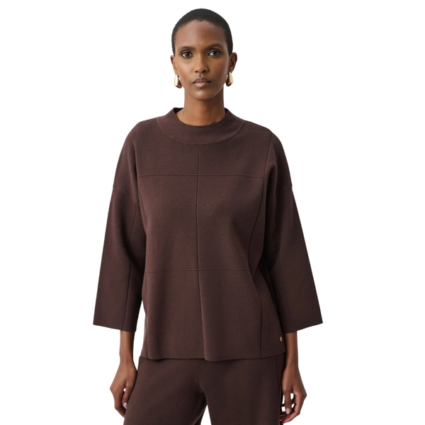Joseph Ribkoff Straight Mock Neck Sweater
