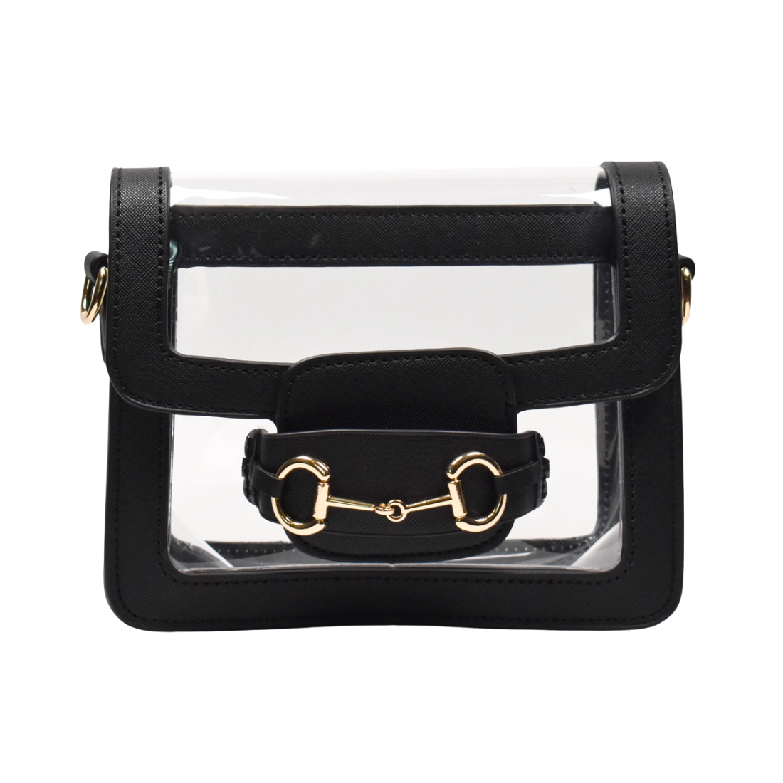 Ashley Horsebit Clear Bag
