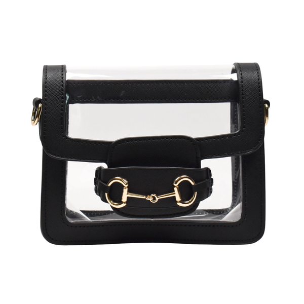 Ashley Horsebit Clear Bag