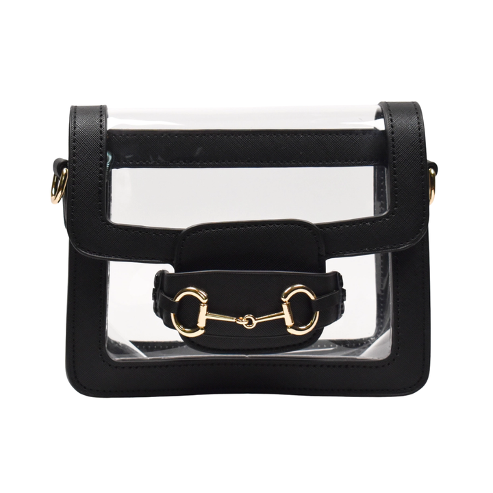 Ashley Horsebit Clear Bag