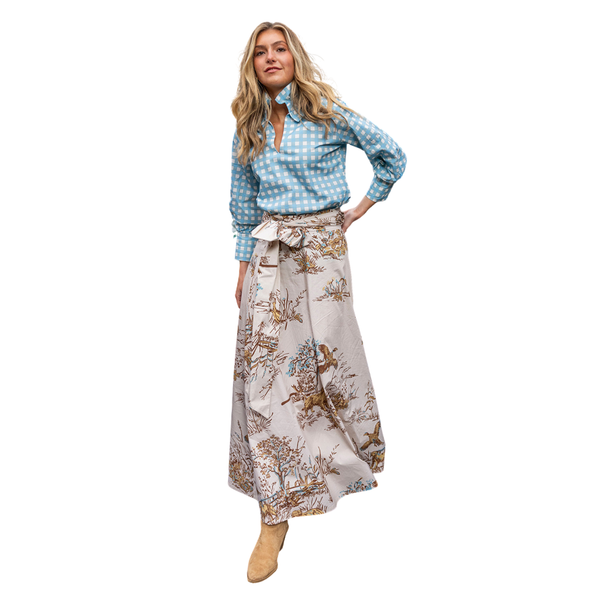 House of MBR Harper Top Gingham