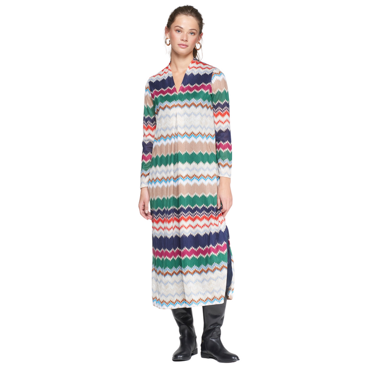 Vilagallo Marga Dress Herringbone