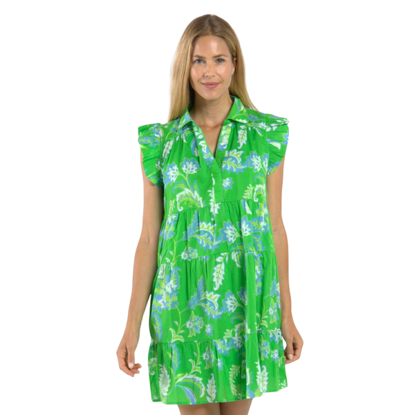 Jude Connally Alanna Dress Feathered Floral