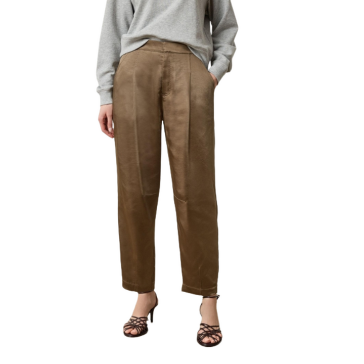 Lilla P Satin Fly Front Pant