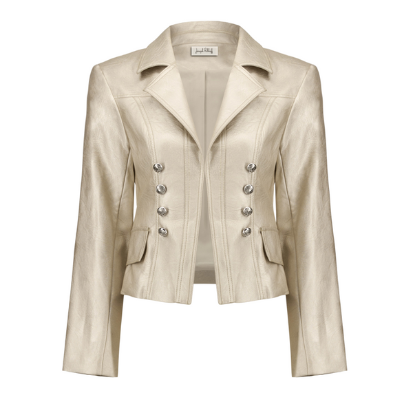 Joseph Ribkoff Leatherette Jacket