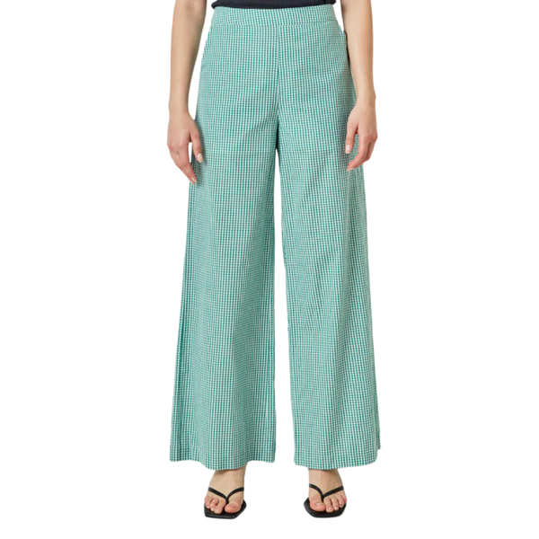 Glinda Green Gingham Pant