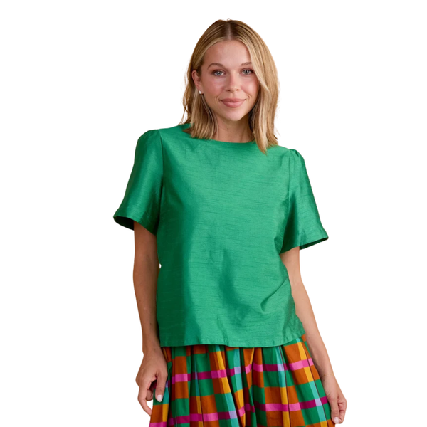 Double A Jamie Top Mistletoe