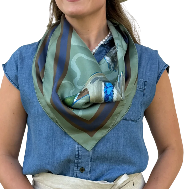 Mimi Miller Ducks Scarf