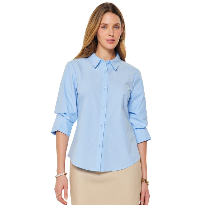 Peyton Pale Blue Blouse