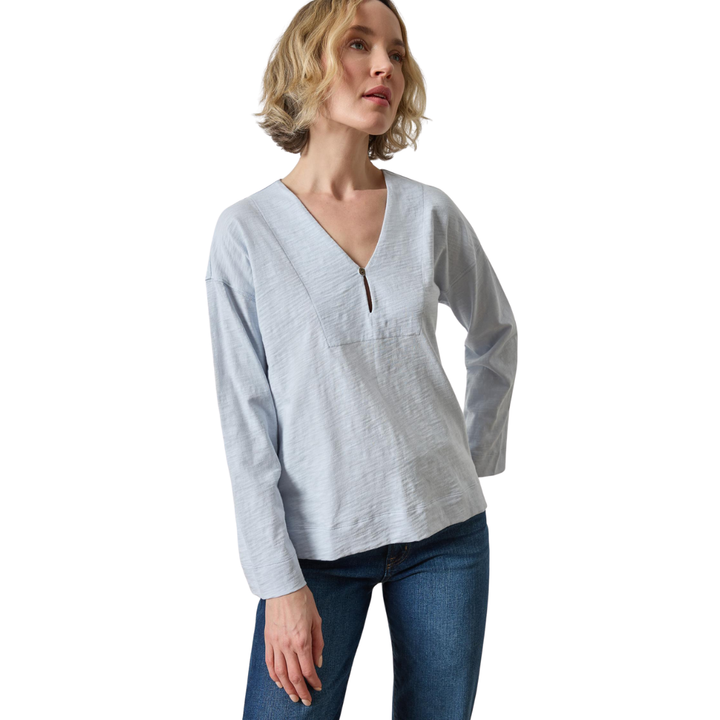 Lilla P Keyhole Easy Cuff Top