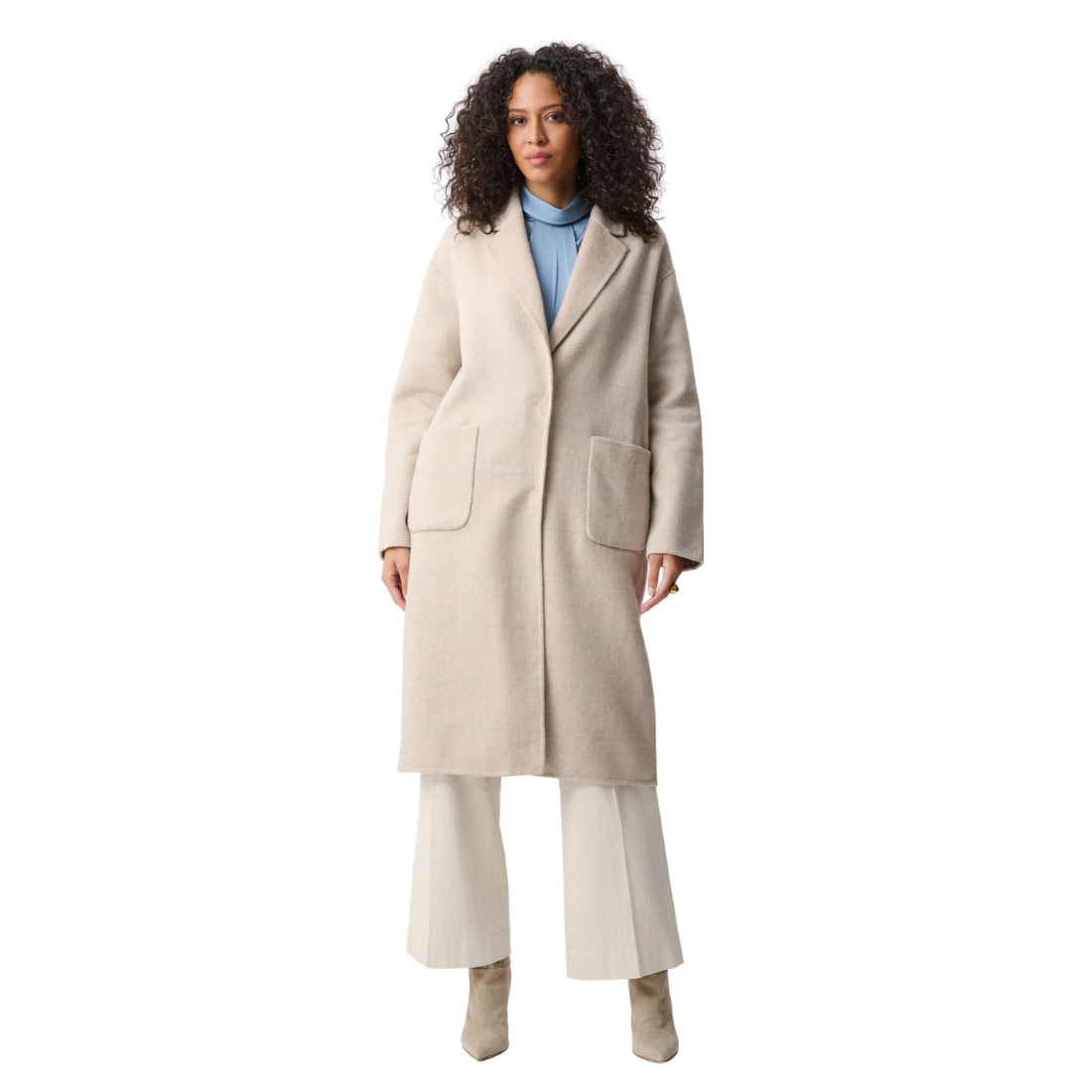 Joseph Ribkoff Reversible Wool Coat
