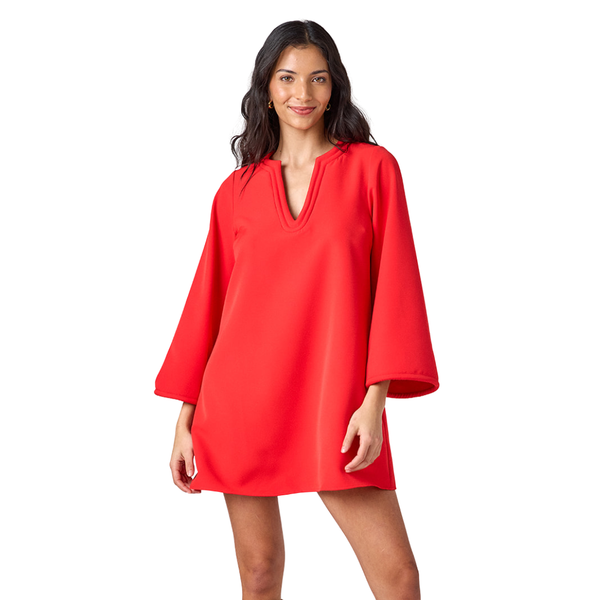 Crosby Skyler Dress Carnelian