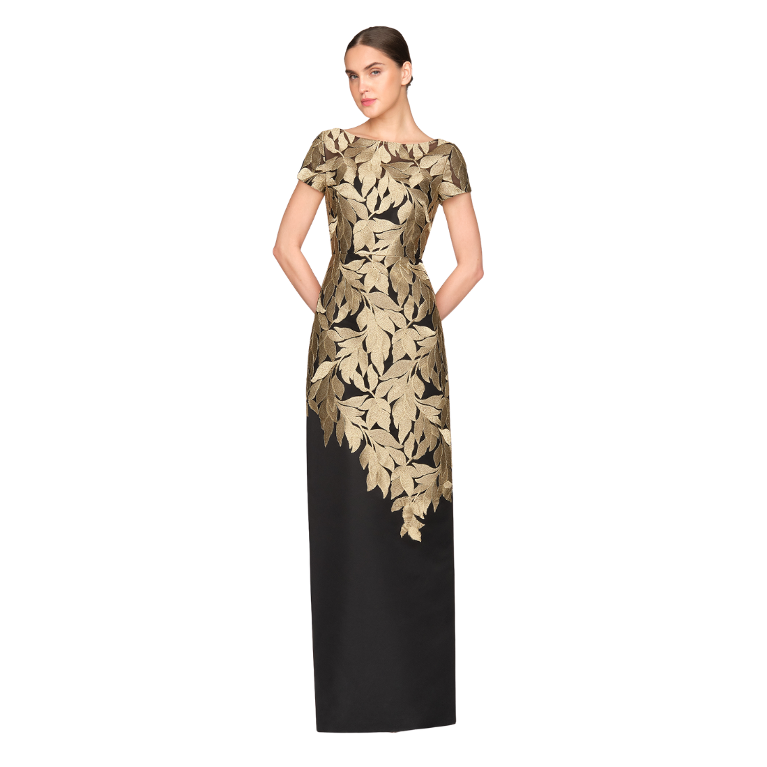 Theia Melina Column Dress