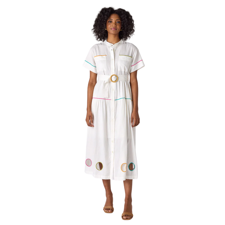 Crosby Kellogg Dress White