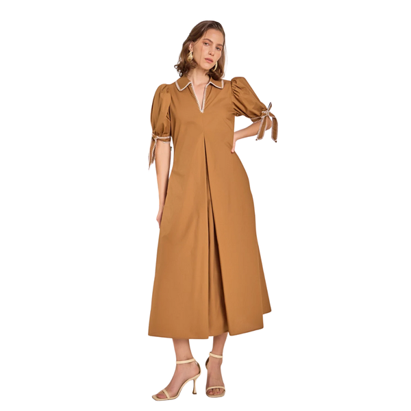 Sepia Stitch Dress