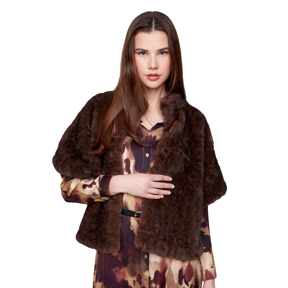 Renuar Fur Cape