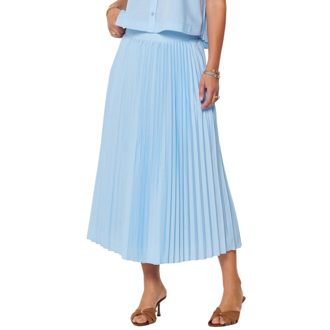 Paloma Pleated Skirt