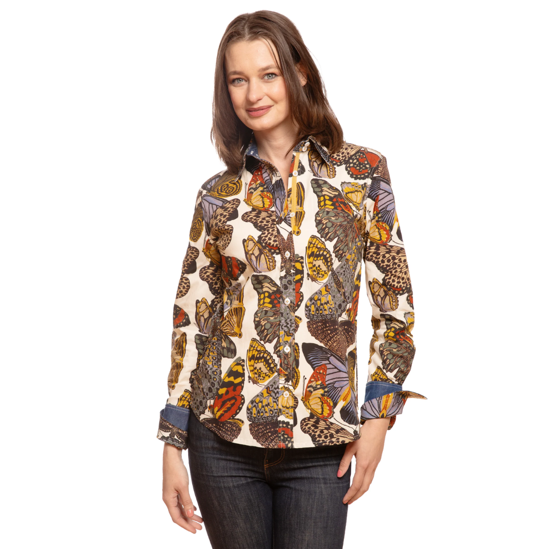 Dizzy Lizzie Rome Shirt Butterfly