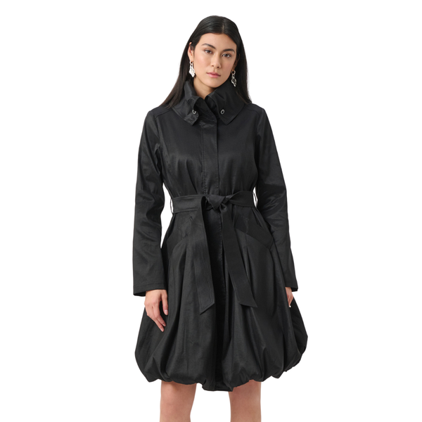 Joseph Ribkoff Taffeta Fit & Flare Coat
