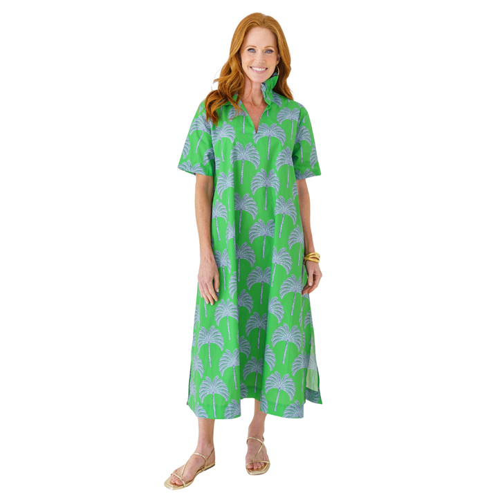 Caryn Lawn Georgia Palm Dress