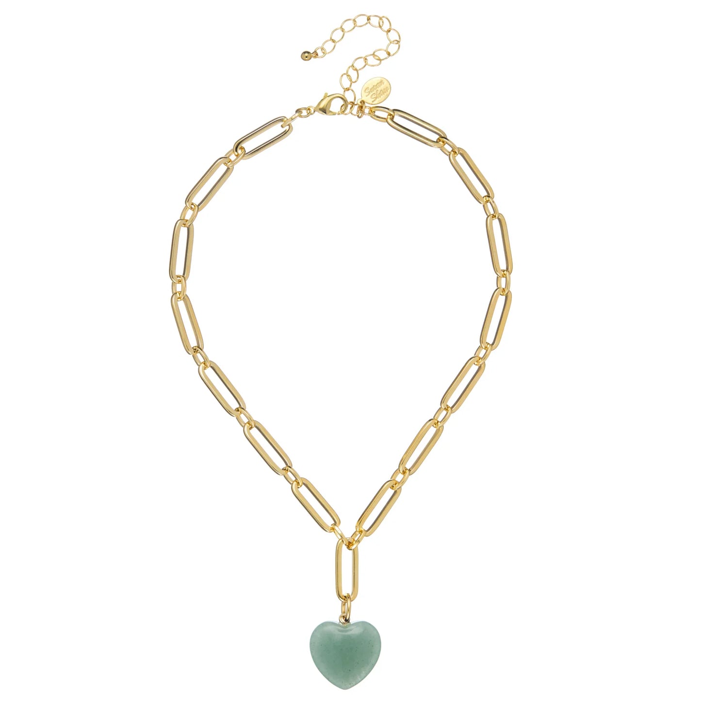 Susan Shaw Monroe Heart Necklace