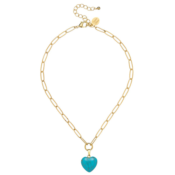 Susan Shaw Audrey Heart Necklace