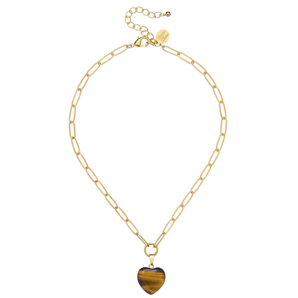 Susan Shaw Audrey Heart Necklace