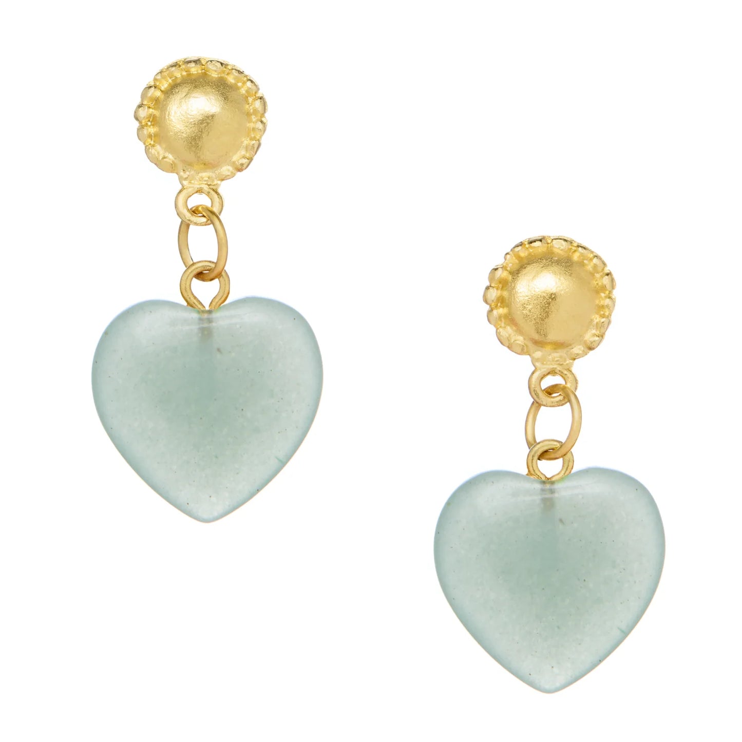 Susan Shaw Loren Heart Earrings