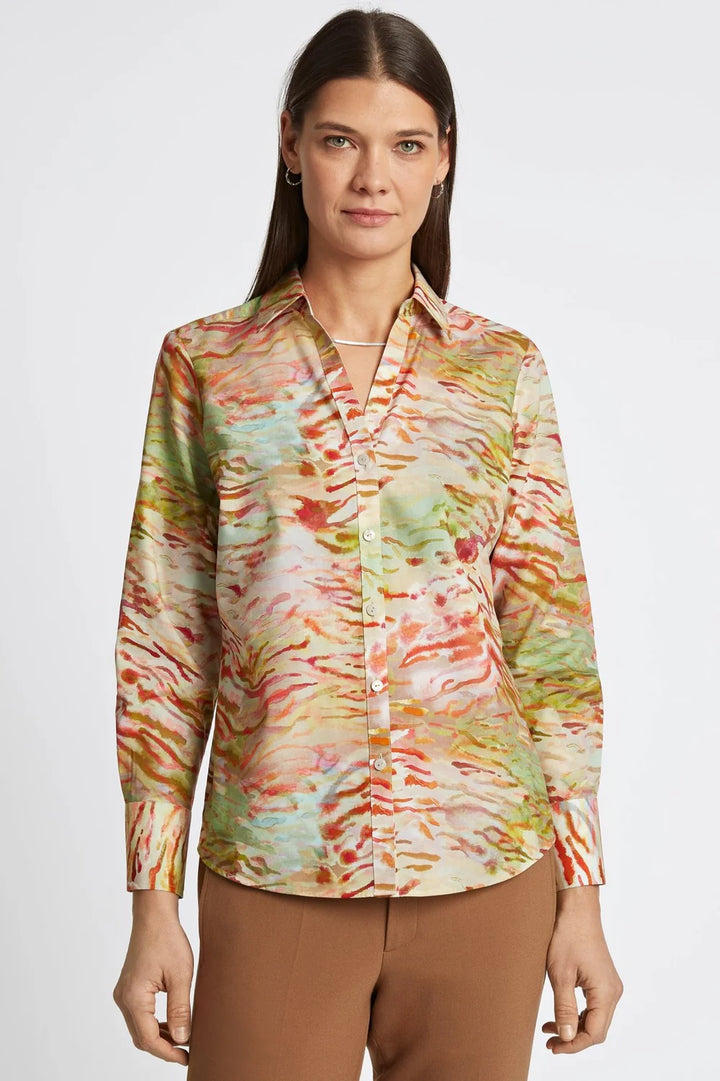 Foxcroft Mary Shirt Multi