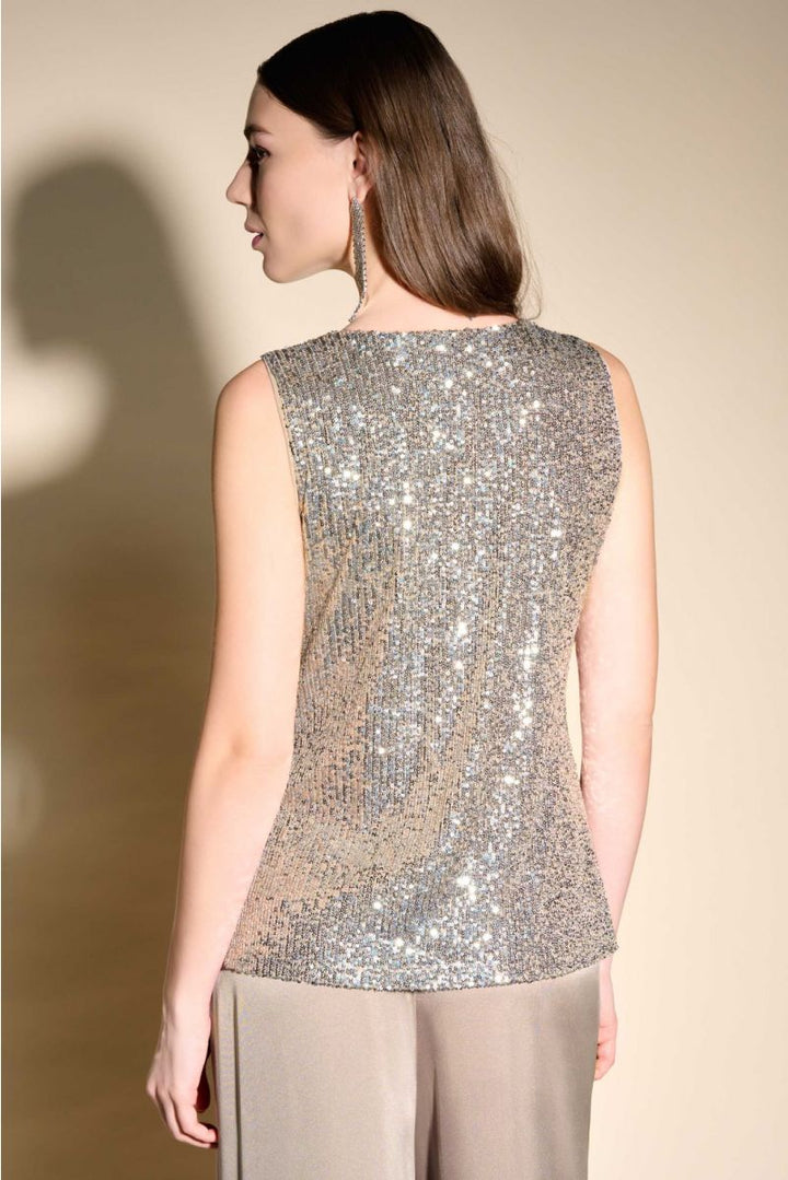 Joseph Ribkoff Sleeveless Sequin Top