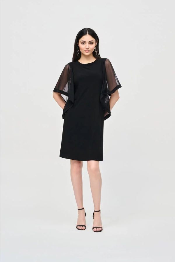 Joseph Ribkoff Black Trapeze Dress