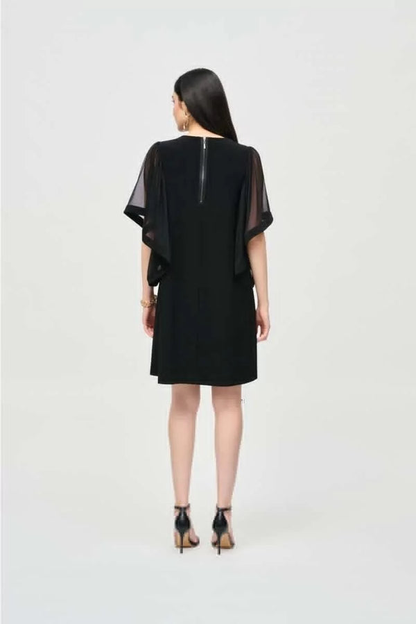 Joseph Ribkoff Black Trapeze Dress