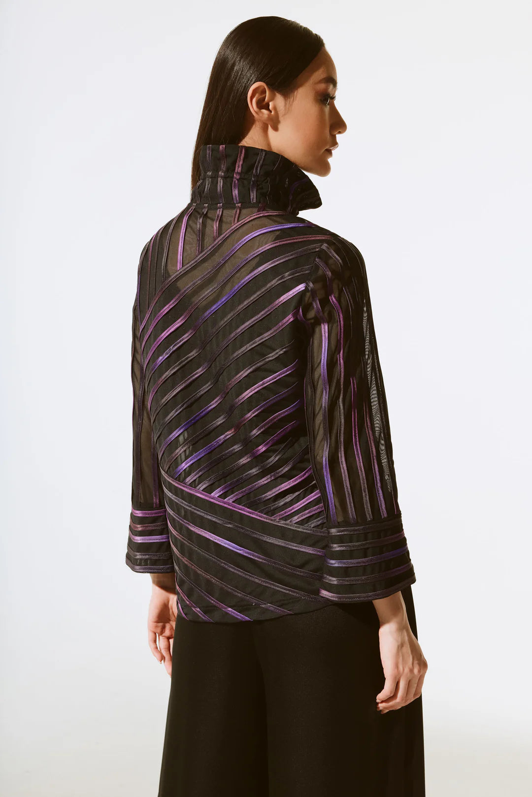 Joseph Ribkoff Abstract Print Jacket