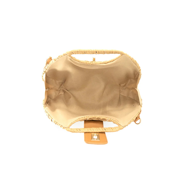 Straw Crossbody Bag