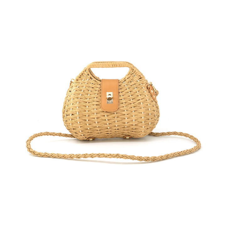 Straw Crossbody Bag