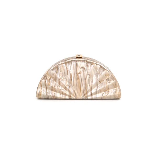 Shell Acrylic Clutch