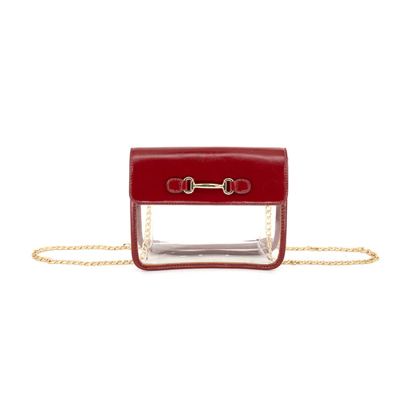 Horsebit Clear Bag