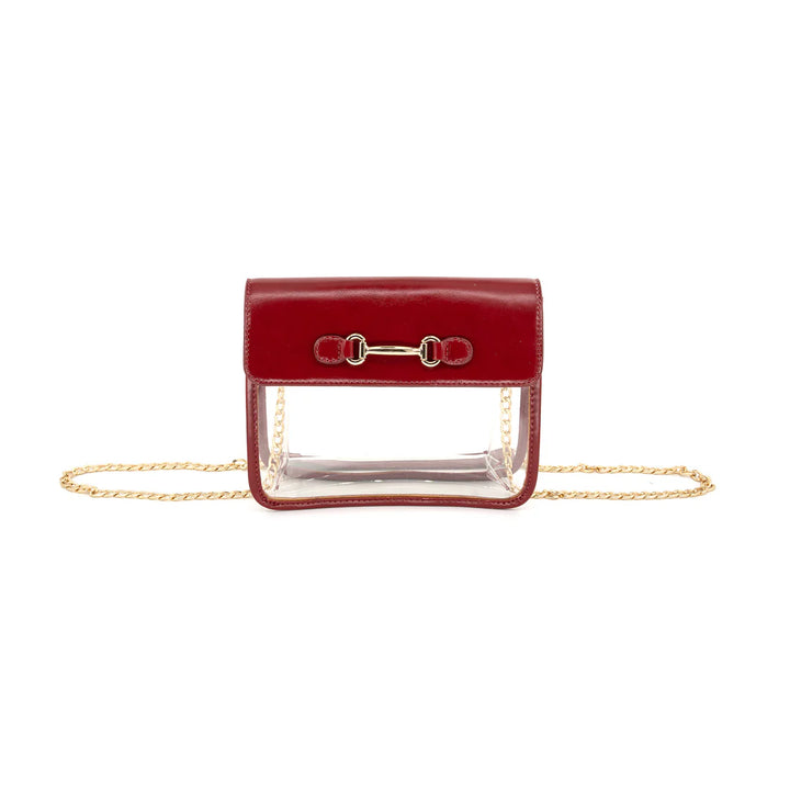 Horsebit Clear Bag