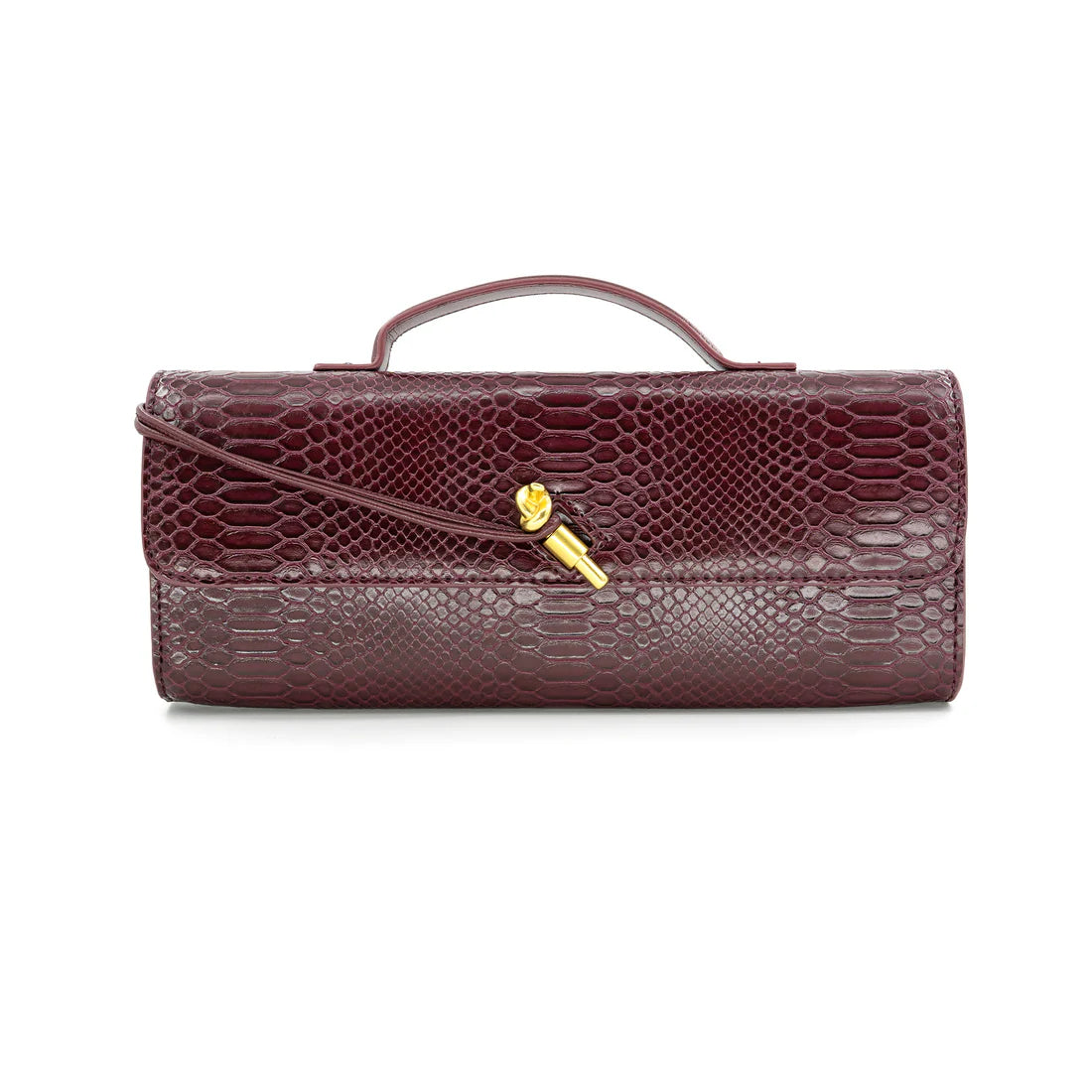 Snakeskin Clutch Pochette